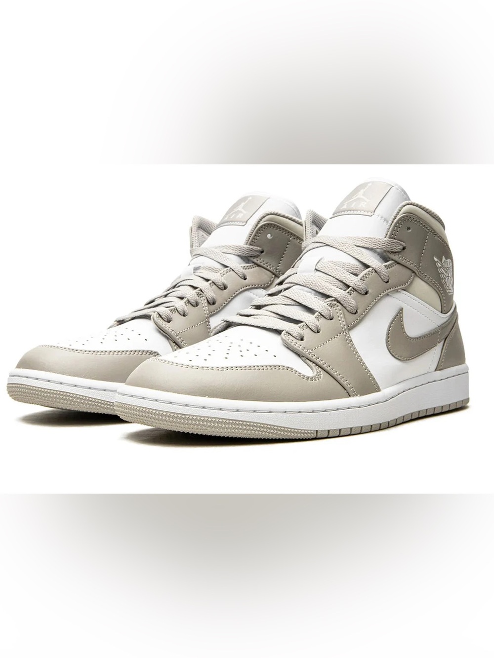 NIB Air Jordan 1 Mid "Linen / College
Grey" Men’s 10 Women’s 11.5